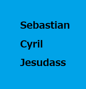 Sebastian Cyril Jesudass