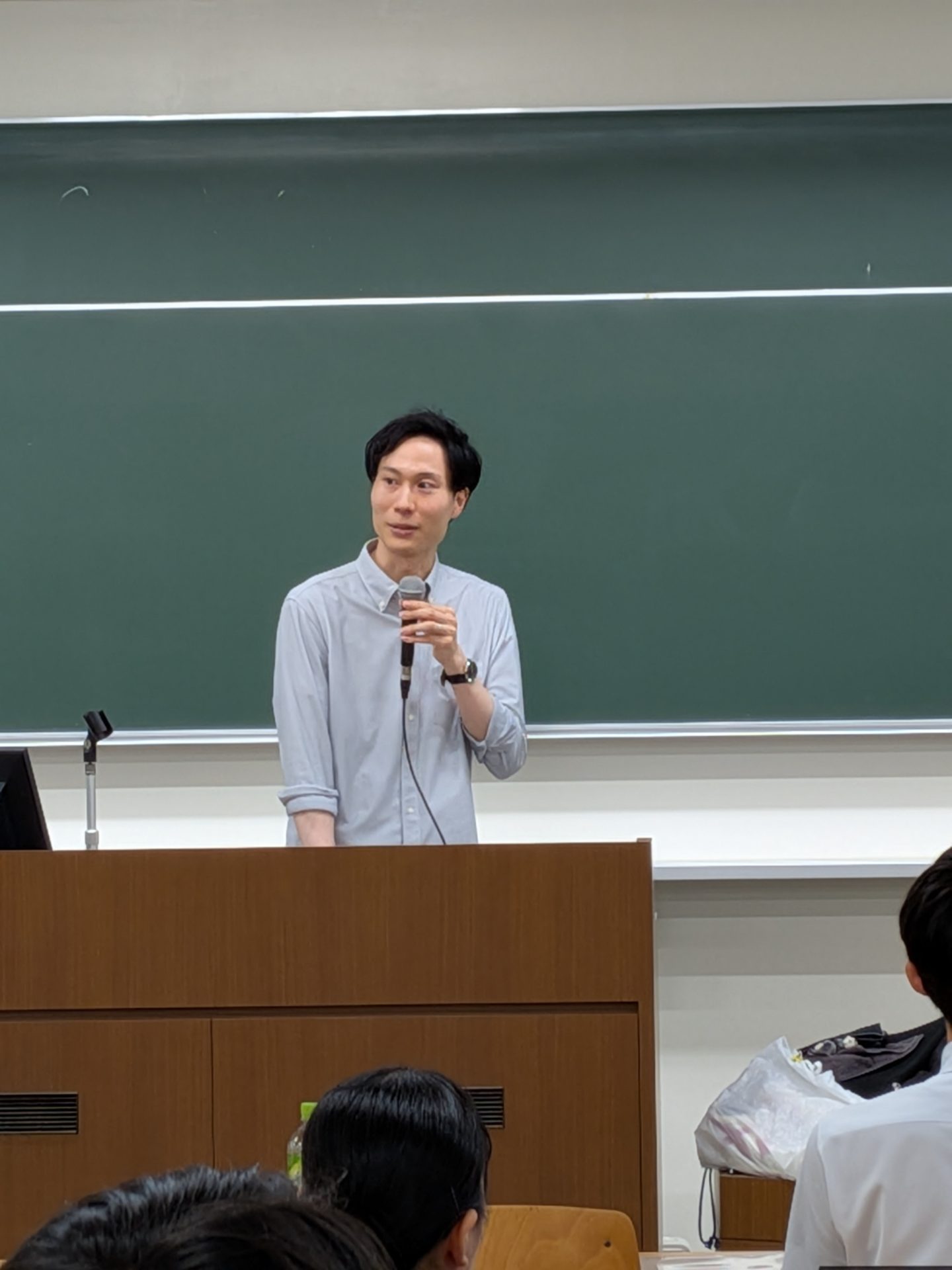 中外製薬株式会社で活躍する卒業生による講演